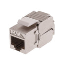 Shielded CAT6A Socket Keystone