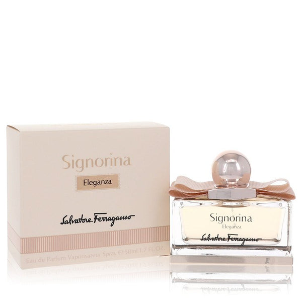 Signorina Eleganza Eau De Parfum Spray By Salvatore Ferragamo 50 Ml
