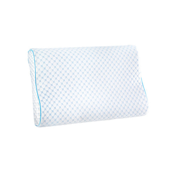 Silk Covered Contour Memory Foam Pillow