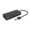 Simplecom CH368 3Port USB3.0 Hub with Dual Slot SD MicroSD Card Reader