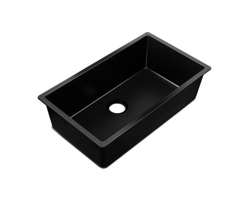 Stone Kitchen Sink Black 790 x 450