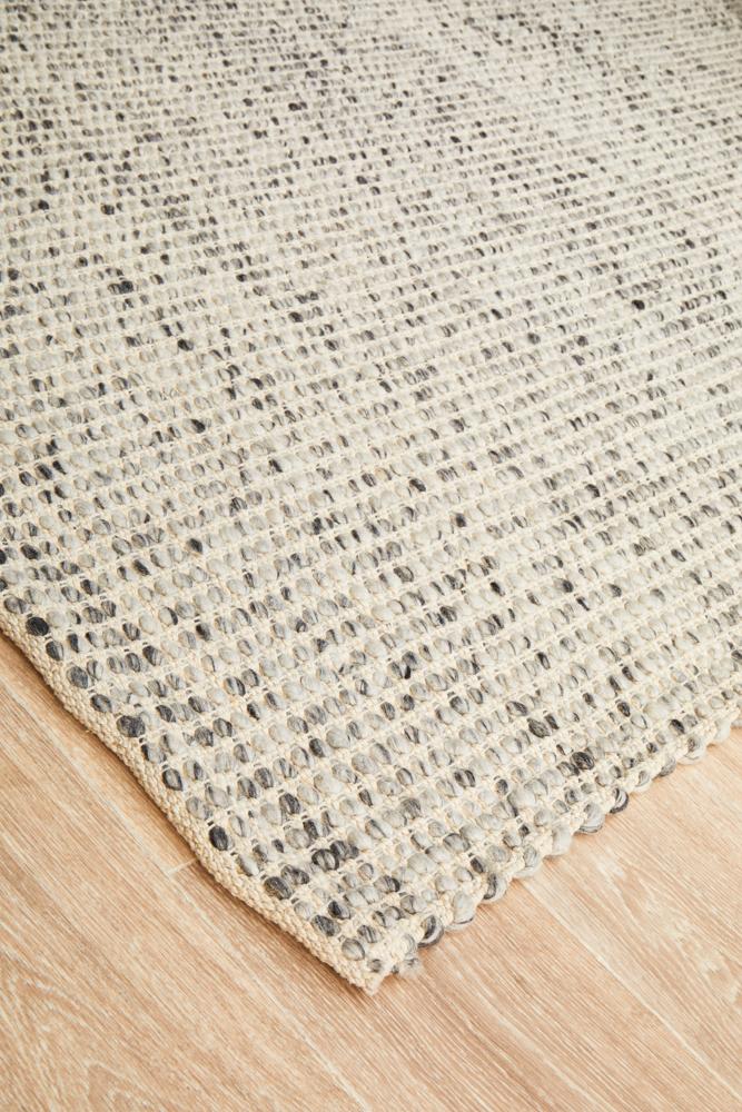 Skandinavian Pattee Grey Rug