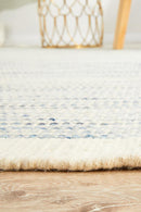 Skandinavian Bhavy Blue Rug