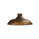 38 Cm Rust Finish Industrial Vintage Shade
