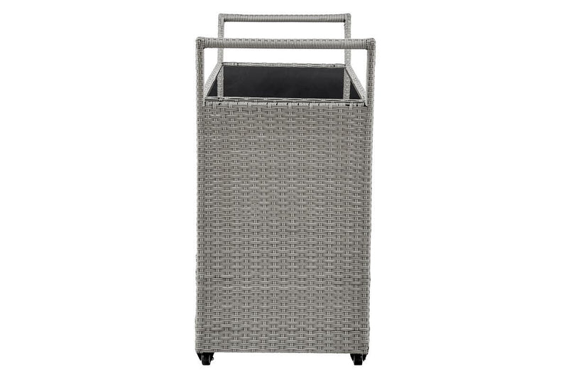 Shangri-La Balmain Outdoor Furniture Bar Cart (Dark Grey)
