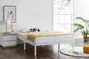 Shangri-La Orlando Wood Bed (Queen, White)