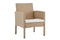 Shangri-La Redmond 4 Piece Outdoor Furniture Lounge Set (Natural, Beige)