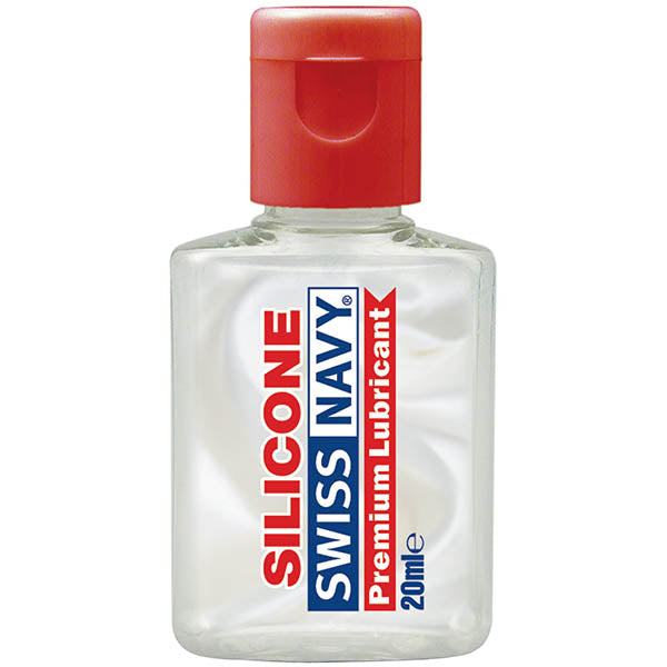 Swiss Navy - Premium Silicone Lubricant - 20 ml Bottle