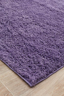 Soho Purple Shag Rug