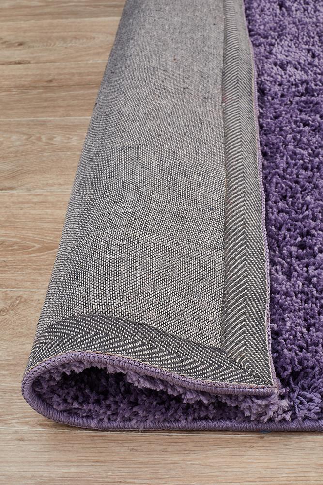 Soho Purple Shag Rug