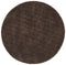 Soho Round Dark Brown Shag Rug