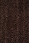 Soho Round Dark Brown Shag Rug