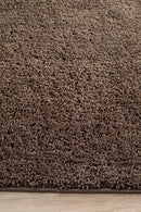 Soho Dark Brown Shag Rug