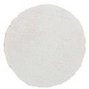 Soho Round Shag Rug White
