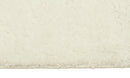 Soho Round Shag Rug White
