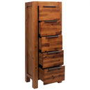 Solid Acacia Wood Chest of Drawers