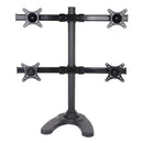 Speed Curved Four Monitor Desk Stand