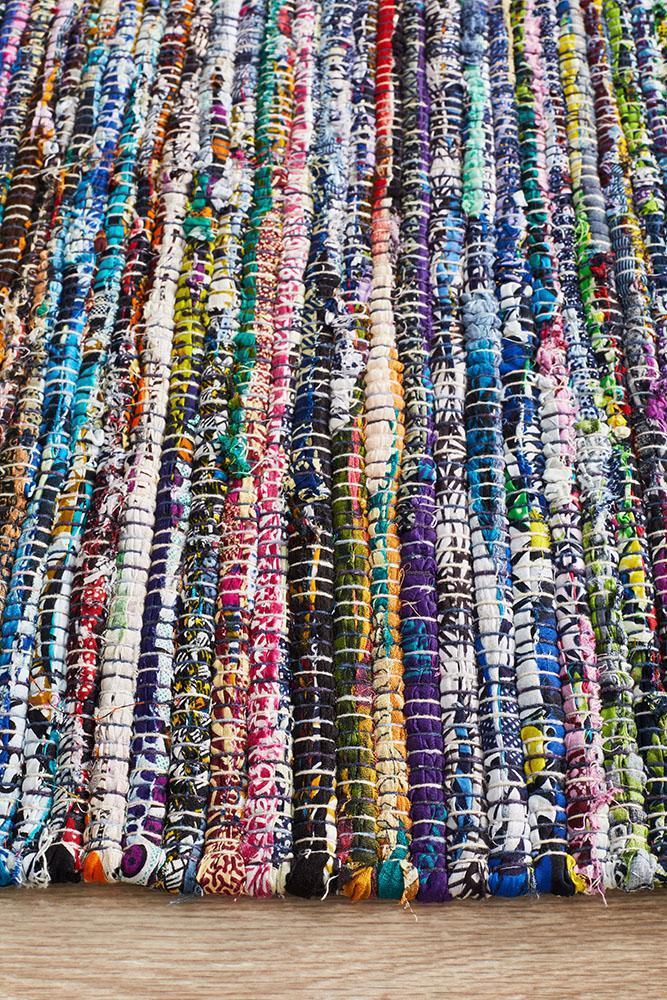 Spirit Bohemian Style Blue Rug