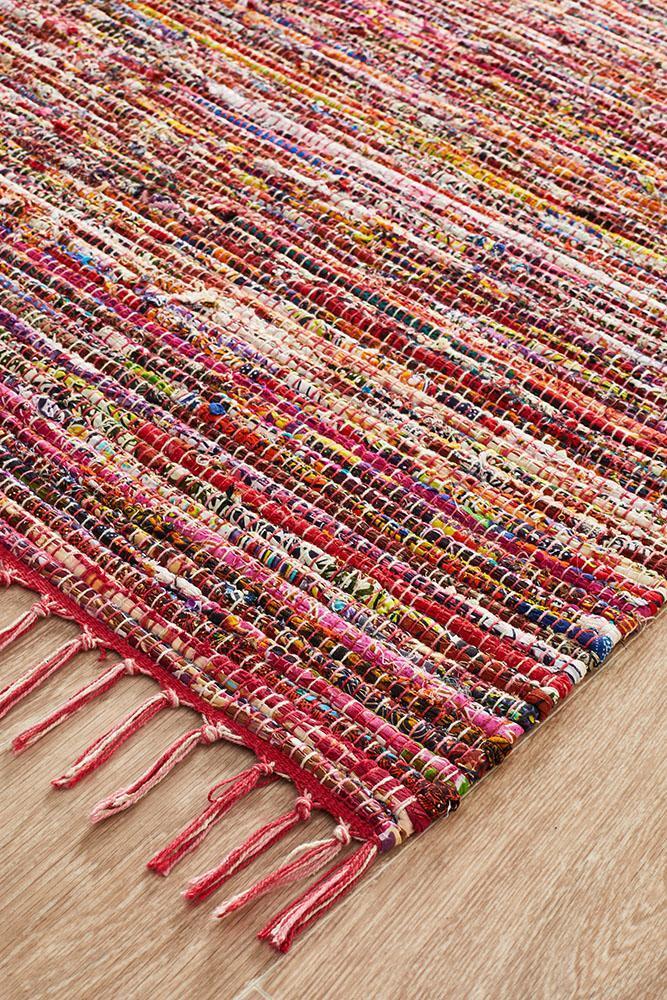 Spirit Bohemian Style Red Rug