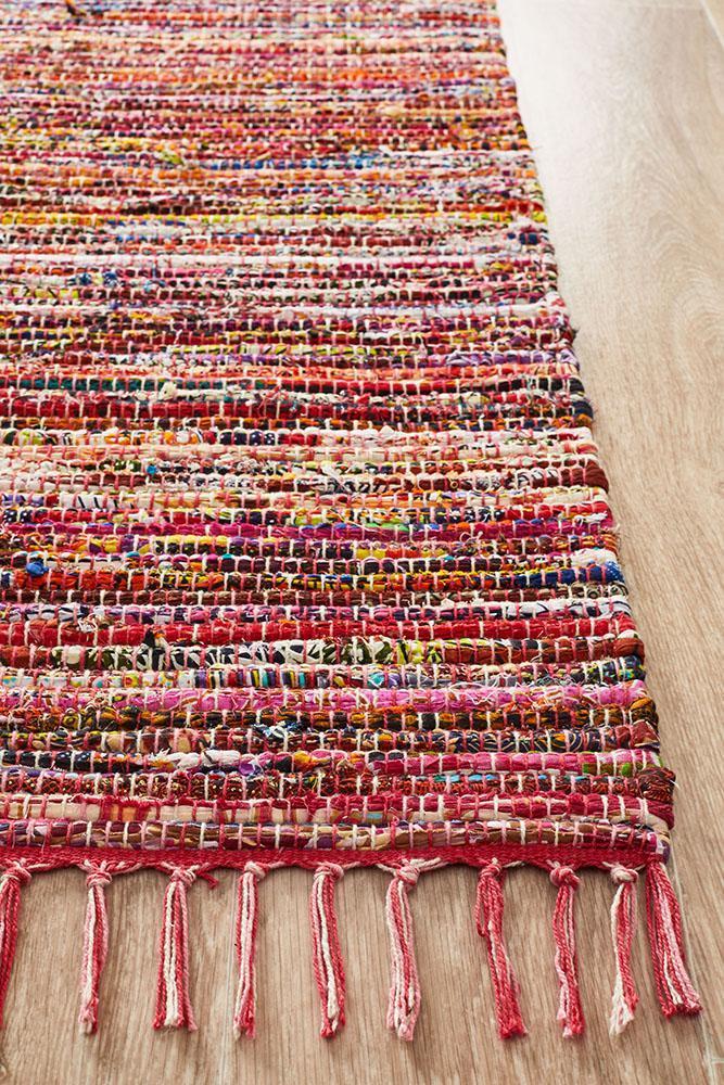 Spirit Bohemian Style Red Rug