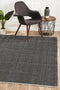 Spirit Chevron Black Rug