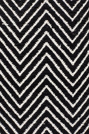 Spirit Chevron Black Rug