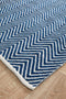 Spirit Chevron Navy Rug