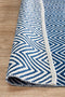 Spirit Chevron Navy Rug