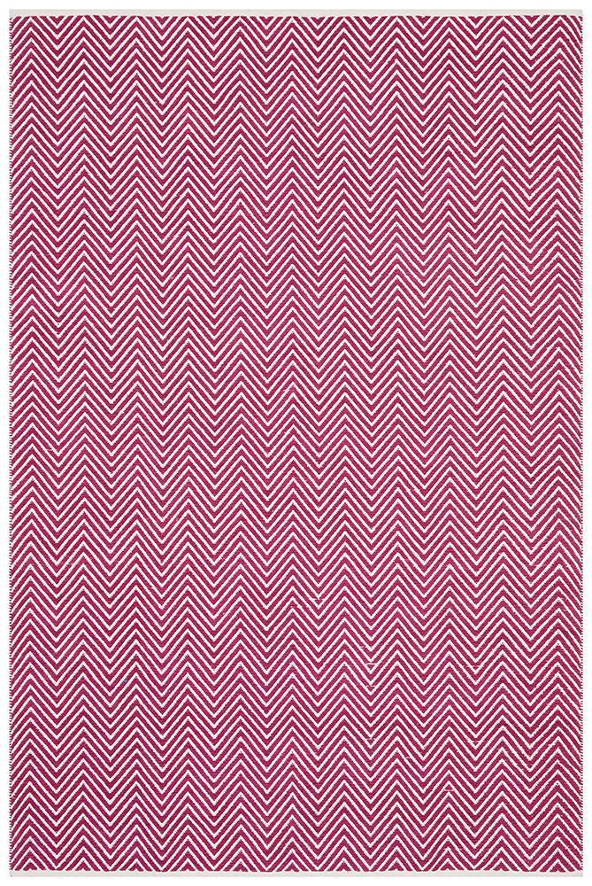 Spirit Chevron Pink Rug