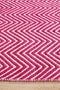 Spirit Chevron Pink Rug
