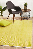 Spirit Chevron Yellow Rug