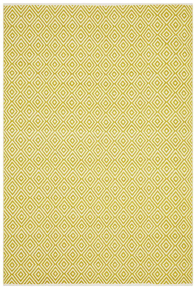Spirit Diamond Yellow Rug