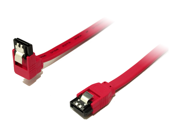 50Cm 180 Degree To 90 Degree Sata 3 Cable Supports 6Gb Data Speed