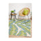 Ocean Power Loomed Green Rug