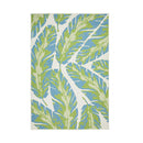 Ocean Power Loomed Green Rug