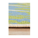 Ocean Power Loomed Green Rug