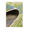 Ocean Power Loomed Green Rug