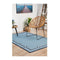 Ocean Power Loomed Blue Rug