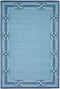 Ocean Power Loomed Blue Rug