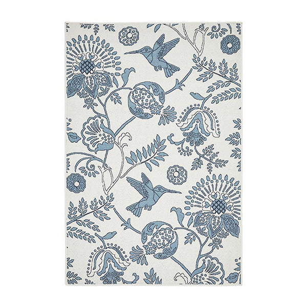 Ocean Outdoors Indoors White Rug