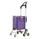 Emajin Foldable Shopping Cart Trolley 35L Grocery Bag Rolling Wheel