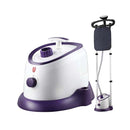 Soga Garment Steamer Twin Pole 1700Ml 1800W Professional Kit Purple