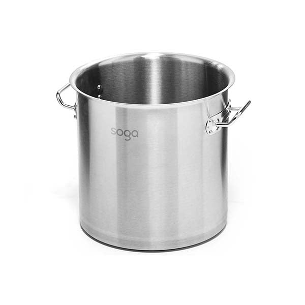 Soga Stock Pot 225L Top Grade Thick Stainless Steel Without Lid