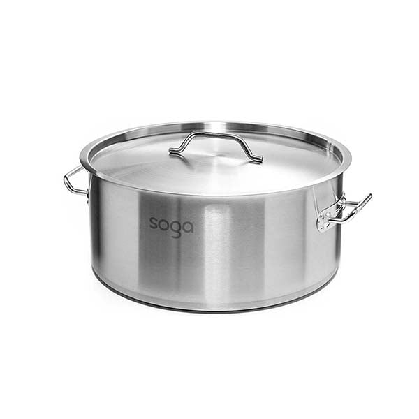 Soga Stock Pot 83L Top Grade Thick Stainless Steel Stockpot