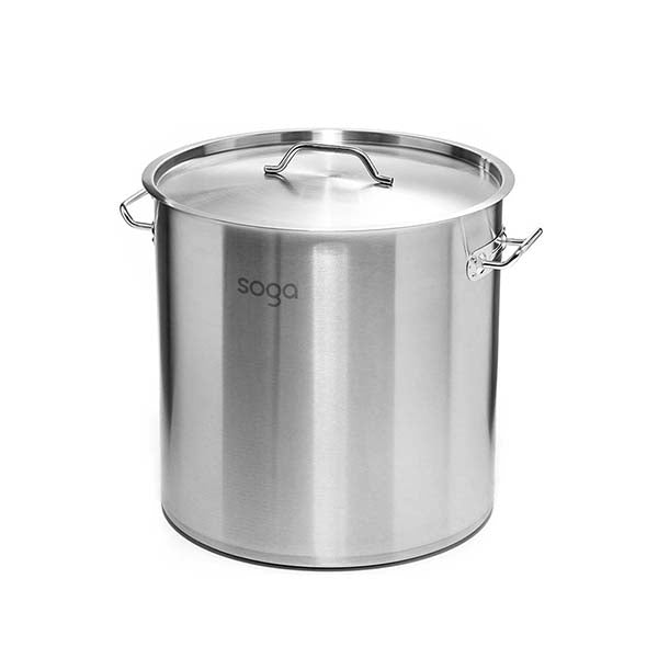 Soga Stock Pot 71L Top Grade Thick Stainless Steel Stockpot