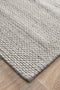 Studio Oskar Felted Wool Striped Grey Rug