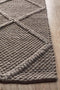 Studio Oberg Wool Diamond Grey Brown Rug