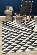 Studio Astrid Geo Flat Weave Wool Rug