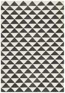 Studio Astrid Geo Flat Weave Wool Rug