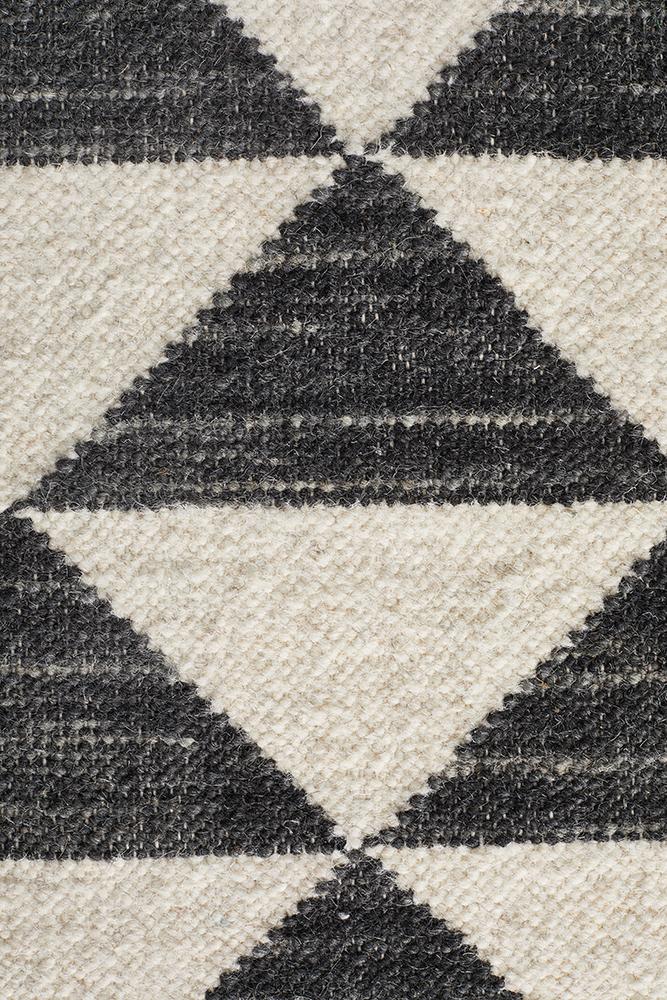 Studio Astrid Geo Flat Weave Wool Rug